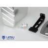 Metal exhaust with rear outlet for MAN Tamiya 1/14 - LESU G-6043