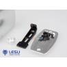 Metal exhaust with rear outlet for MAN Tamiya 1/14 - LESU G-6043