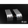 Paire de garde-boues arrière métal pour tandem pour camion radiocommandé 1/14 LESU LS-20160901-A-1