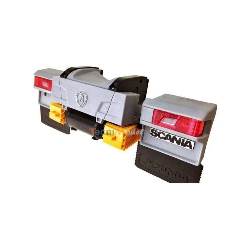 Arrière et feux version R2 pour Scania Tamiya LESU G-6058