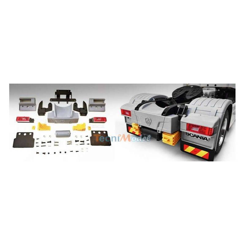 Rear and lights R2 version for Scania Tamiya LESU G-6058