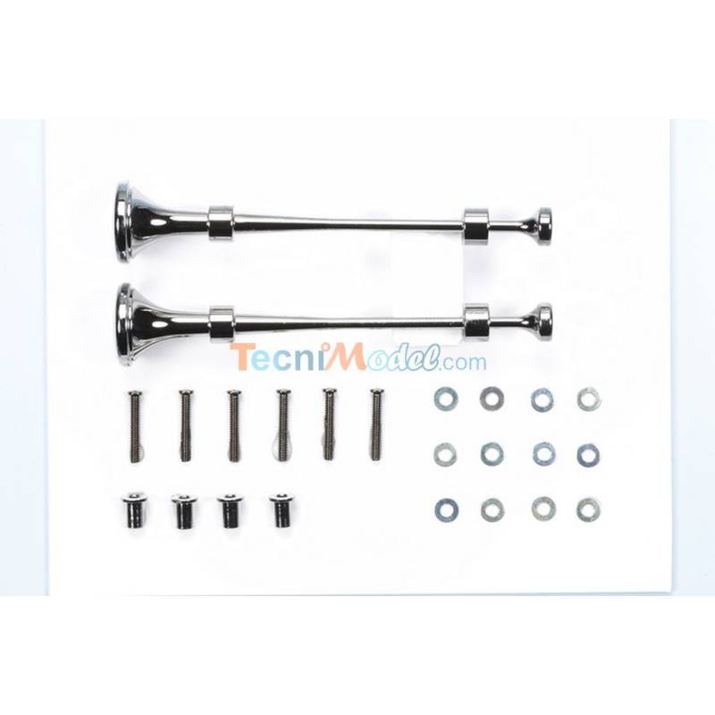 Paire de trompes en métal Tamiya 56540