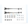 Pair of metal horns for Tamiya 1/14 RC Trucks 56540