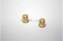 2 Cabestans Ø11 x 11mm en laiton