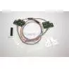2 Platines de leds pour feux avant MAN Tamiya Servonaut LV7TGX
