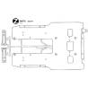 Z Knight Hauler Cluster Tamiya 0225107 (Floor)