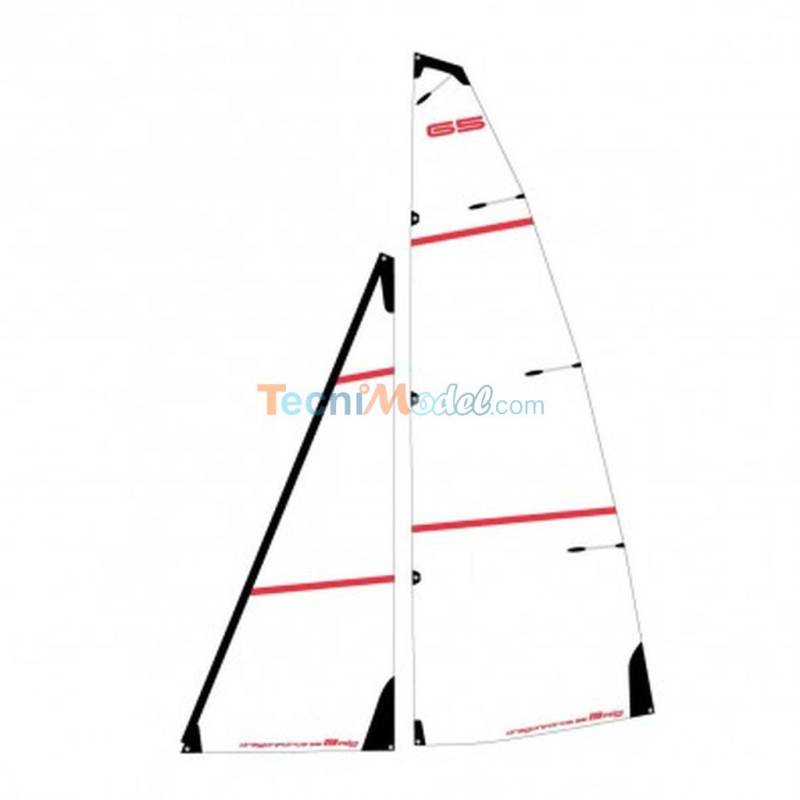 Voiles B en Mylar pour DF65 Dragon Force v6/v8 Joysway