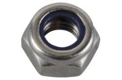 25 NYLSTOP M2.5 Nuts A2 Stainless Steel DIN 985