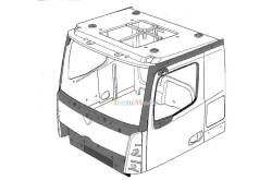 Pièce de cabine Arocs - Tamiya 9335774