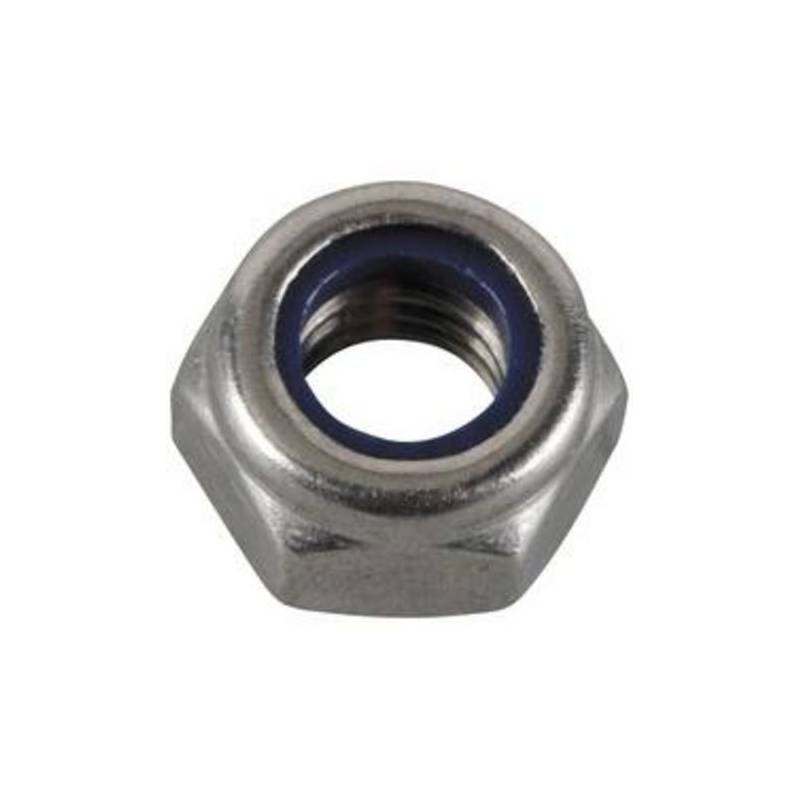 Pack of 25 Nuts NYLSTOP M3 A2 Stainless Steel DIN 985