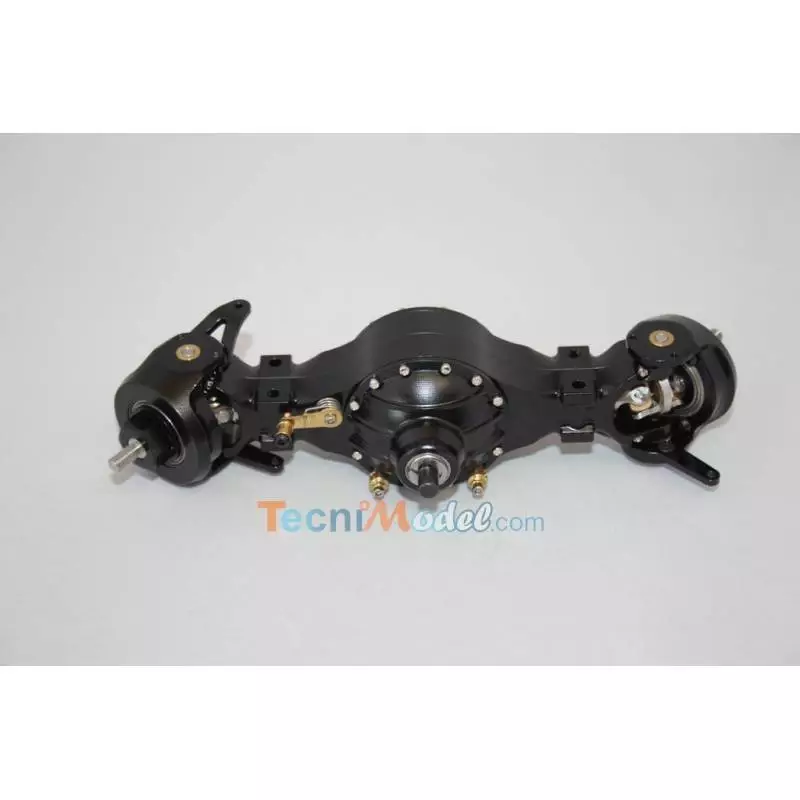 Pont avant moteur alu avec blocage de différentiel pour camions Tamiya Lesu Q-9006