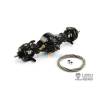 Aluminium front axle with differential lock for trucks Tamiya Lesu Q-9006