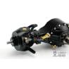 Aluminium front axle with differential lock for trucks Tamiya Lesu Q-9006
