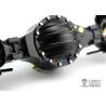 Aluminium front axle with differential lock for trucks Tamiya Lesu Q-9006