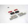 Metal tail lights and brackets for trucks Tamiya LESU G-6099