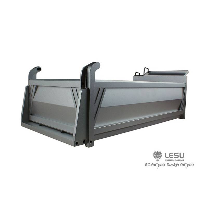 Aluminium CNC v2 bucket for 6x6 or 6x4 Tamiya 1/14 LESU LS20150732