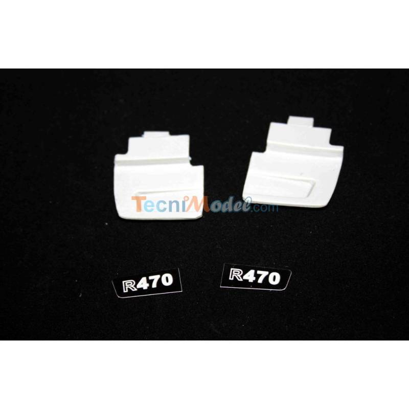 Scania logo on spoiler (Logo R470) for Scania Tamiya 1/14 - LESU LT-2015