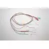 Leds cablées  3mm feux de position 12v 1 rouge. 1 verte. 2 blanches