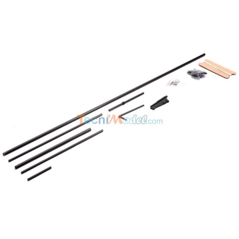 Mât, bômes et accessoires pour voiles A pour DF65 v6-v8 Joysway 881531
