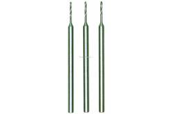 PROXXON 28852 3 Forets en acier wolfram vanadium Ø0,8mm axe Ø2,35