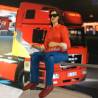 Woman driver figure with sunglasses 1/14.5