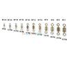 EMERILLON ROLLING N°12 - Pack of 10