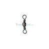 10 EMERILLONS BARIL SEUL Bronzé N° 8  Longueur 19mm BSB8