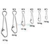 QUICK STAINLESS STEEL FASTENERS N° 1 - Pack of 10