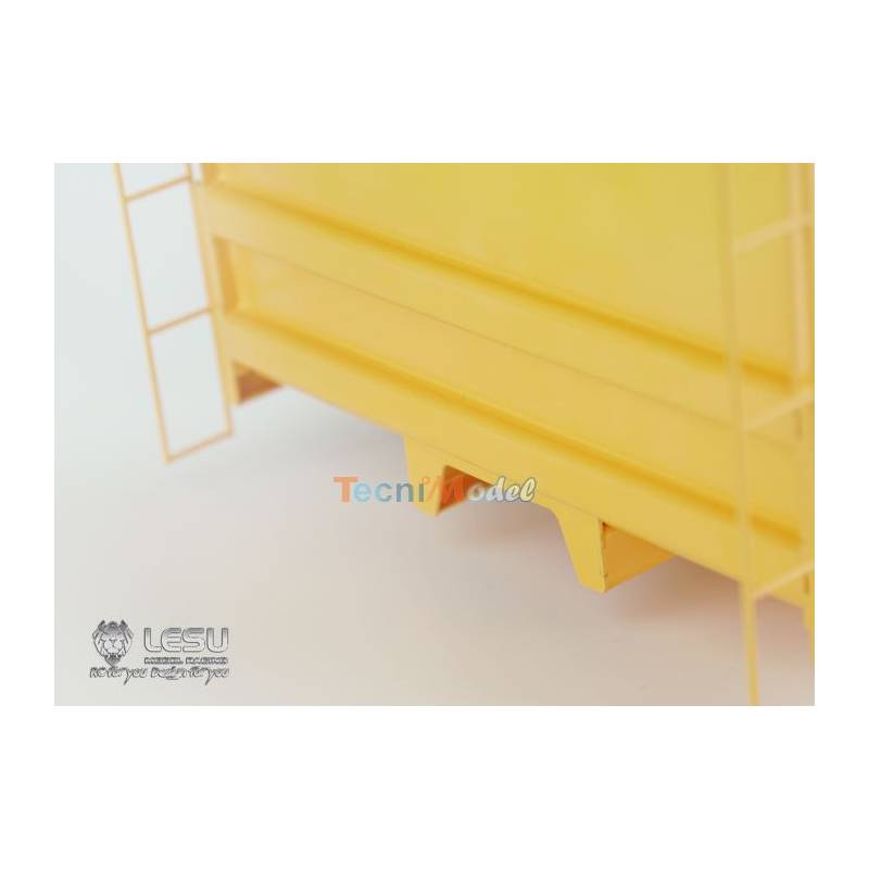 LESU bucket assembly kit with hydraulic lift for 3-axle 1/14 RC Truck - Lesu LS-20160811-B