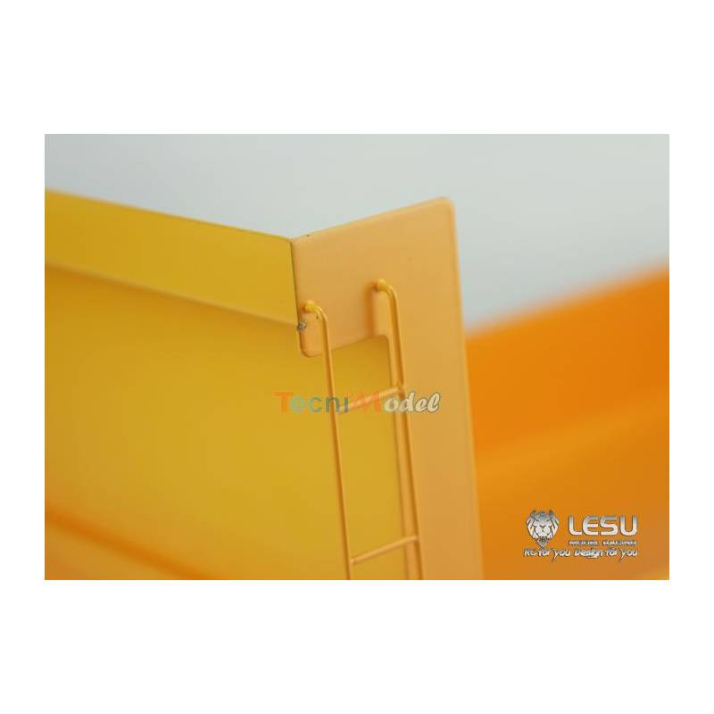 LESU bucket assembly kit with hydraulic lift for 3-axle 1/14 RC Truck - Lesu LS-20160811-B