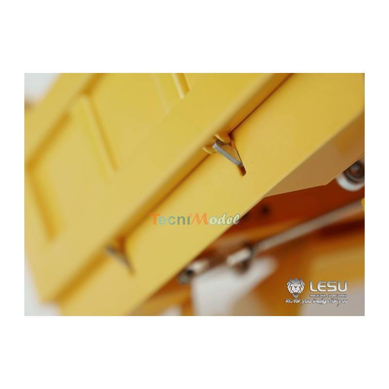 LESU bucket assembly kit with hydraulic lift for 3-axle 1/14 RC Truck - Lesu LS-20160811-B