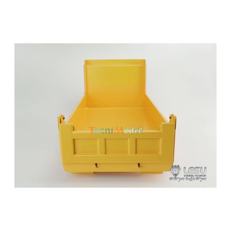 LESU bucket assembly kit with hydraulic lift for 3-axle 1/14 RC Truck - Lesu LS-20160811-B