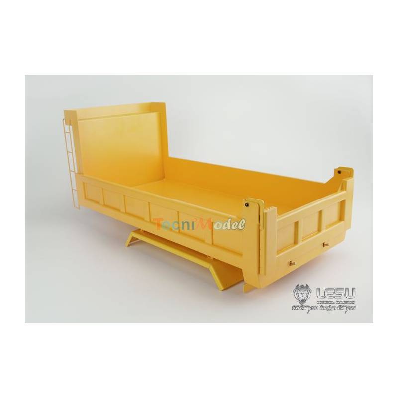 LESU bucket assembly kit with hydraulic lift for 3-axle 1/14 RC Truck - Lesu LS-20160811-B