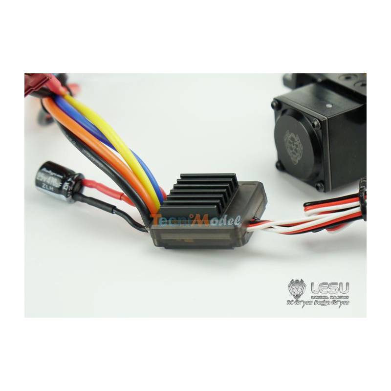 Système de levage hydraulique de benne LESU pour camion radiocommandé 1/14 - Lesu Y-1506-B