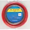 Bobine de 10m de câble d'acier inox tressé 7 brins Ø0,57mm - 15KG - Flashmer FA15