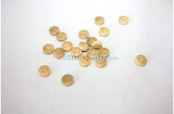 20 Caps De Mouton Bois clair Ø10mm
