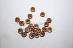 20 Caps De Mouton Bois brun Ø7mm Aero-Naut 528037