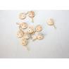 10 Caps De Mouton Ø12mm en bois clair avec attache Aero-Naut 528112