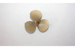 Hélice tripale plastique Ø50mm à Droite