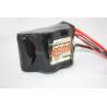 Batterie Nimh 6v 4600mAh avec prises Tamiya + JR + Bec, format quinconce