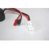 Batterie Nimh 6v 4600mAh avec prises Tamiya + JR + Bec, format quinconce