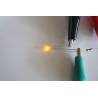 2 yellow LED lights 4x5.7mm 180°