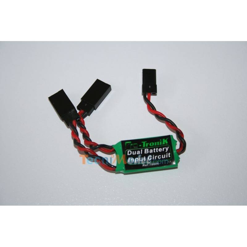 Dual power supply for reception