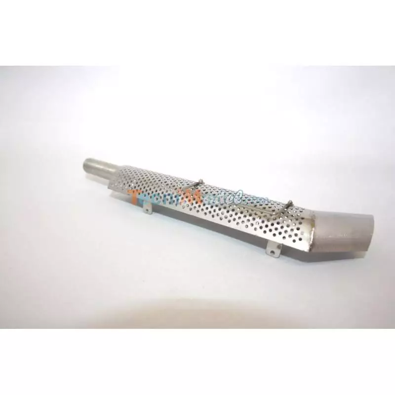 2 Vertical Metal Exhausts for 1/14 RC Trucks - LESU G-6038-B