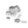 Paire de jantes alu avant larges LESU W-2016-A