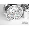 Paire de jantes alu avant larges LESU W-2016-A