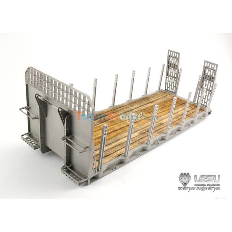 LESU Hooklift Flatbed with stakes for 1/14 RC Trucks
LESU LS-20160901-G