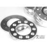 Pair of wide front aluminium wheels LESU LESU W-2017-1-tamiya