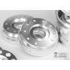Pair of wide front aluminium wheels LESU LESU W-2017-1-tamiya