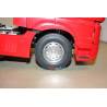 Pair of wide front aluminium wheels LESU LESU W-2017-1-tamiya